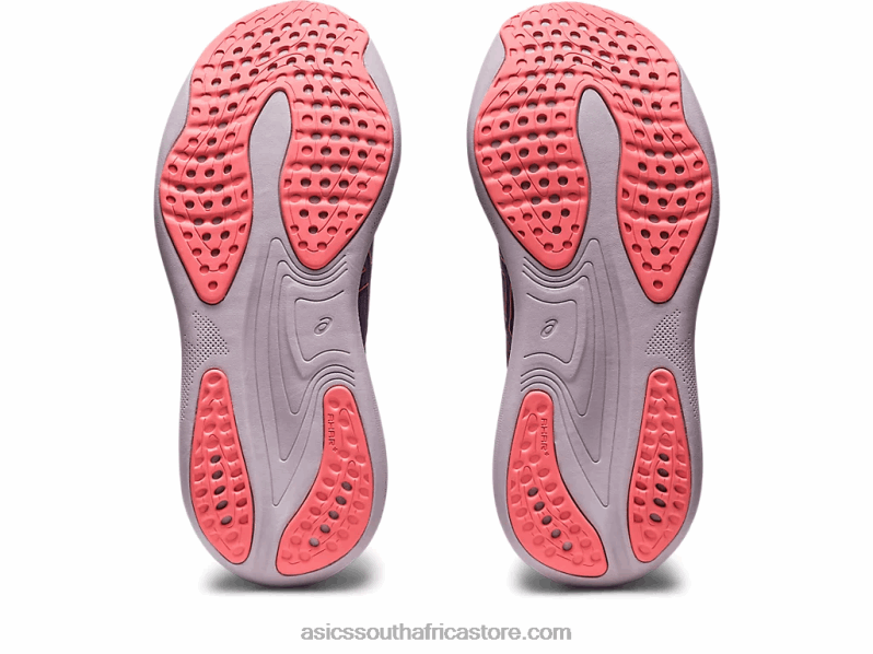 Women Asics Gel-Nimbus 25 LH4X02372 Dusty Purple/Papaya