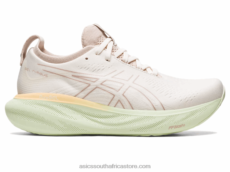 Women Asics Gel-Nimbus 25 LH4X02378 Cream/Fawn