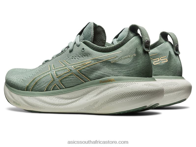 Women Asics Gel-Nimbus 25 LH4X02380 Slate Grey/Champagne