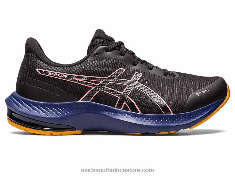 Women Asics Gel-Pulse 14 Gtx LH4X02552 Black/Papaya