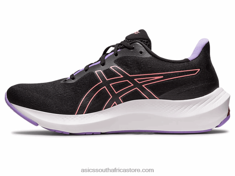 Women Asics Gel-Pulse 14 LH4X02483 Black/Papaya