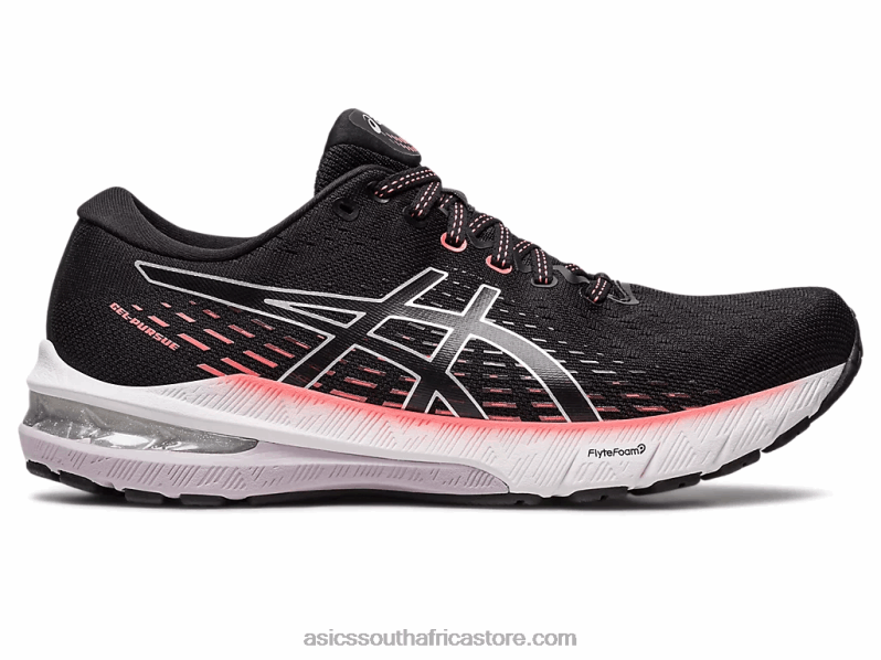 Women Asics Gel-Pursue 8 LH4X02477 Black/Pure Silver