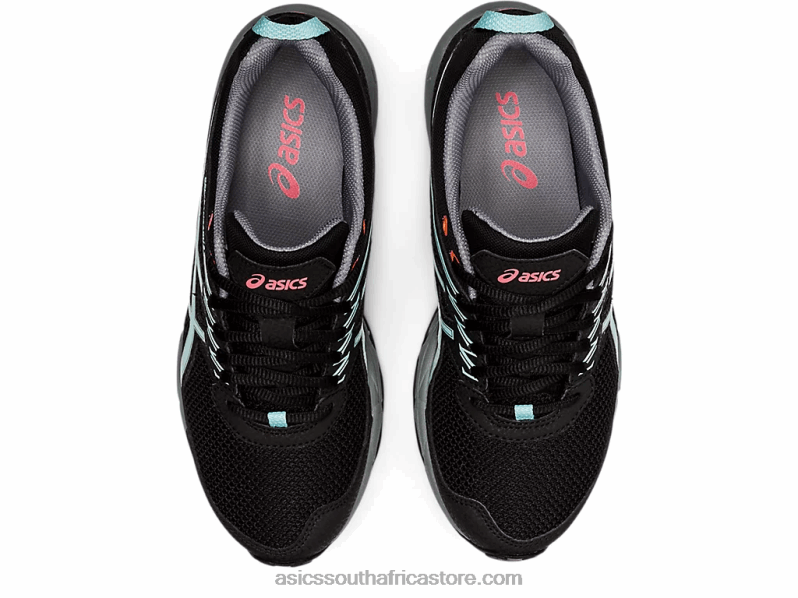 Women Asics Gel-Sangaku 2 LH4X02601 Black/Clear Blue