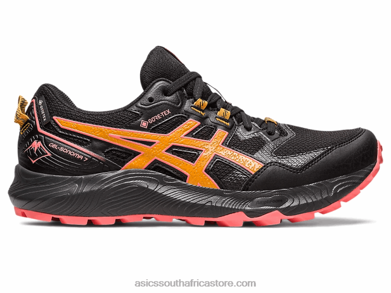 Women Asics Gel-Sonoma 7 Gtx LH4X02343 Black/Sandstorm