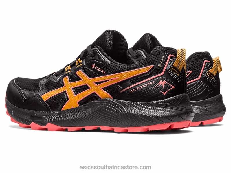 Women Asics Gel-Sonoma 7 Gtx LH4X02343 Black/Sandstorm