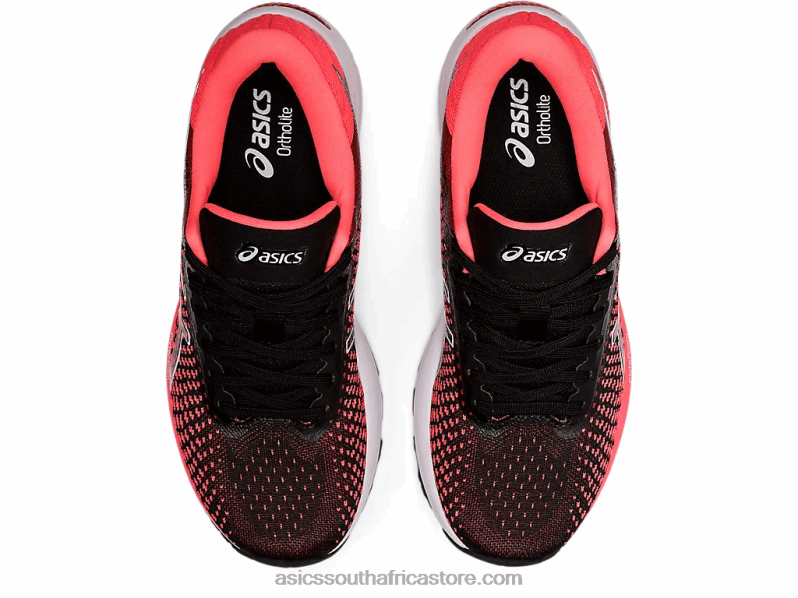 Women Asics Gel-Stratus 2 Knit LH4X02663 Blazing Coral/Black