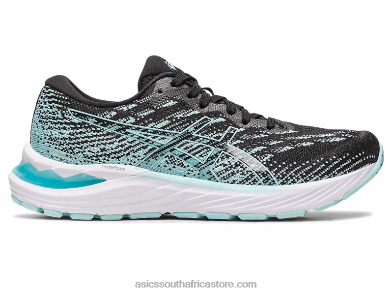 Women Asics Gel-Stratus 3 Knit LH4X02346 Black/Clear Blue