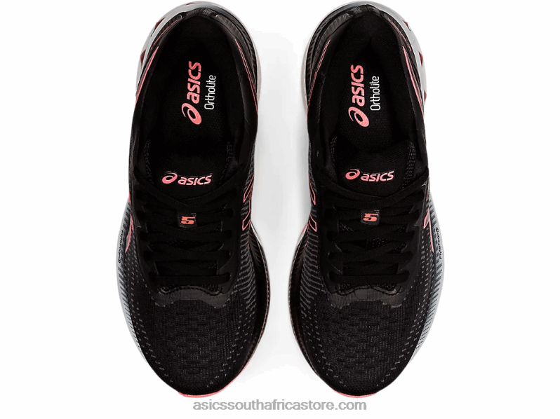 Women Asics Gel-Superion 5 LH4X02606 Black/Blazing Coral