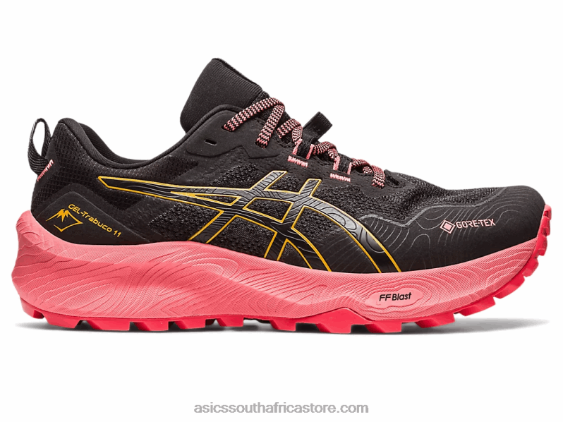 Women Asics Gel-Trabuco 11 Gtx LH4X02185 Black/Sandstorm