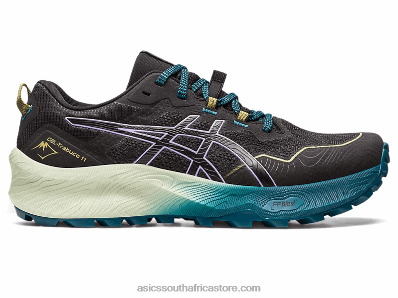 Women Asics Gel-Trabuco 11 LH4X02333 Black/Digital Violet