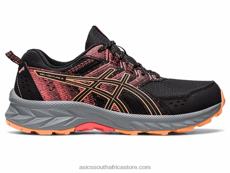 Women Asics Gel-Venture 9 LH4X02200 Black/Summer Dune