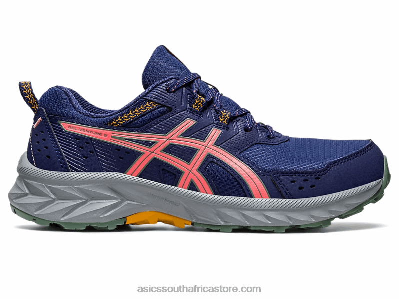 Women Asics Gel-Venture 9 LH4X02213 Indigo Blue/Papaya