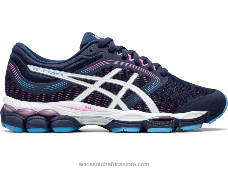 Women Asics Gel-Ziruss 3 LH4X04191 Peacoat/White