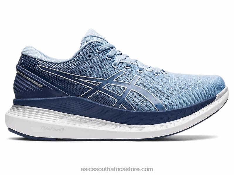 Women Asics Glideride 2 LH4X03822 Mist/Thunder Blue
