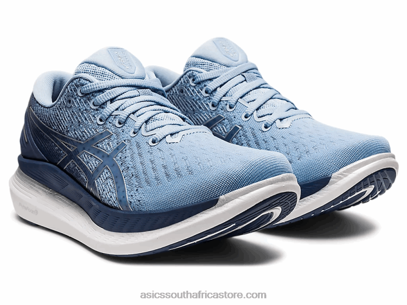 Women Asics Glideride 2 LH4X03822 Mist/Thunder Blue