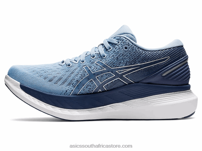 Women Asics Glideride 2 LH4X03822 Mist/Thunder Blue