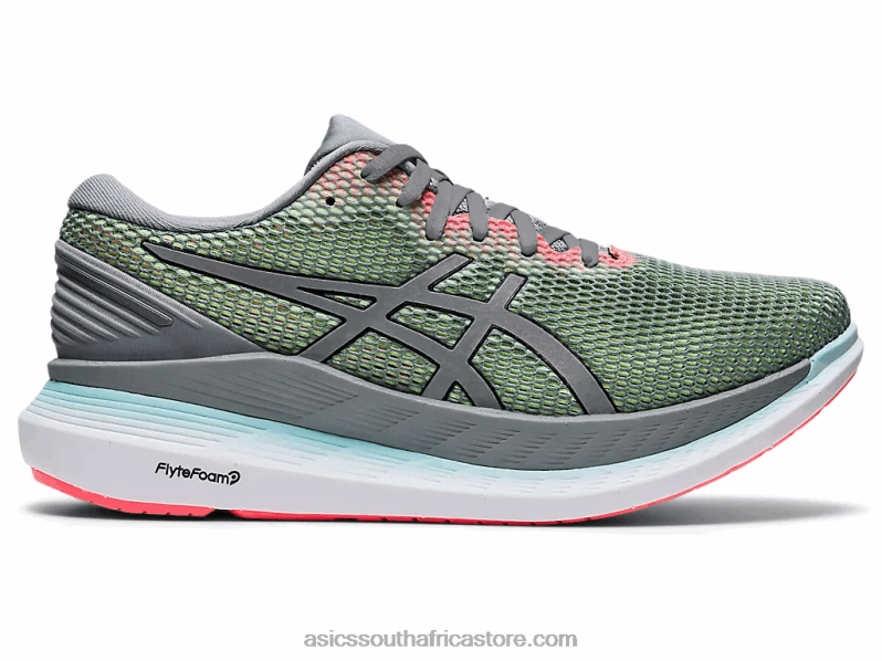 Women Asics Glideride 2 Lite-Show LH4X03840 Sheet Rock/Pure Silver