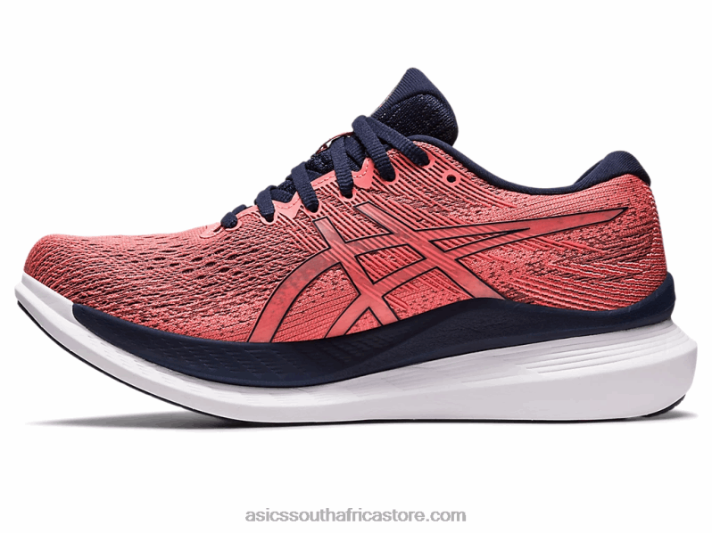 Women Asics Glideride 3 LH4X02201 Papaya/Midnight