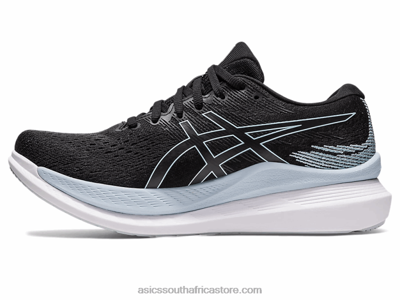 Women Asics Glideride 3 LH4X02420 Black/Sky