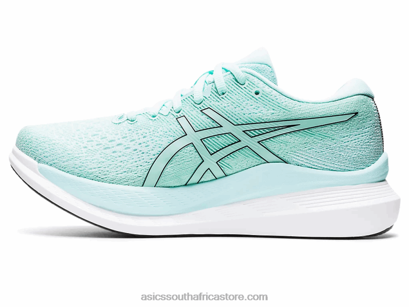 Women Asics Glideride 3 LH4X03054 Clear Blue/Black