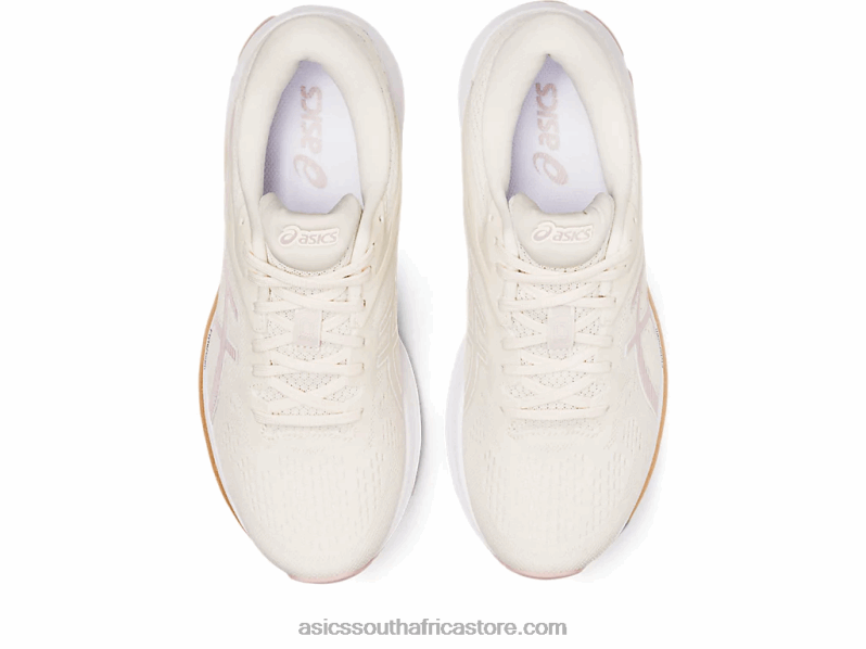 Women Asics Gt-1000 10 LH4X02644 Cream/Watershed Rose