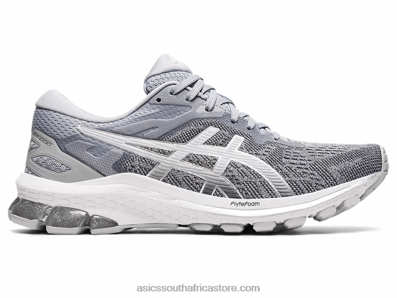 Women Asics Gt-1000 10 LH4X03988 Piedmont Grey/Pure Silver