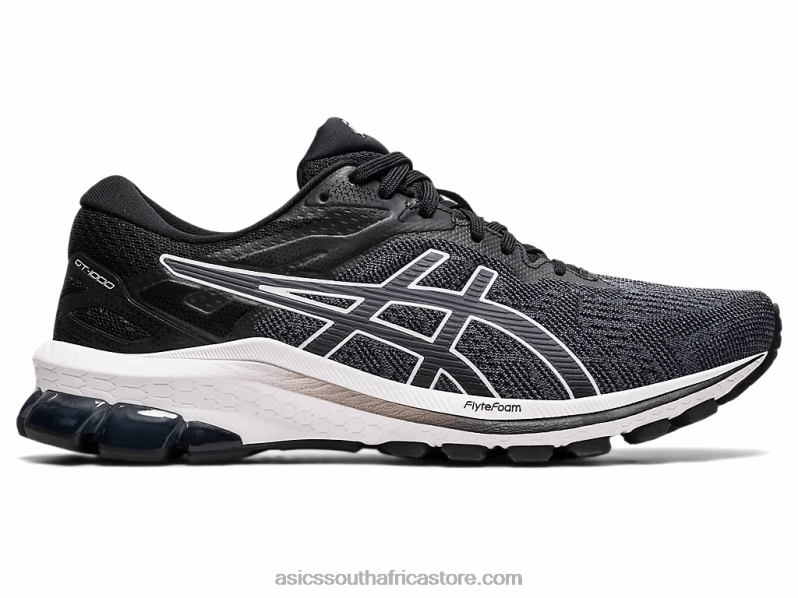 Women Asics Gt-1000 10 Wide LH4X03995 Black/White