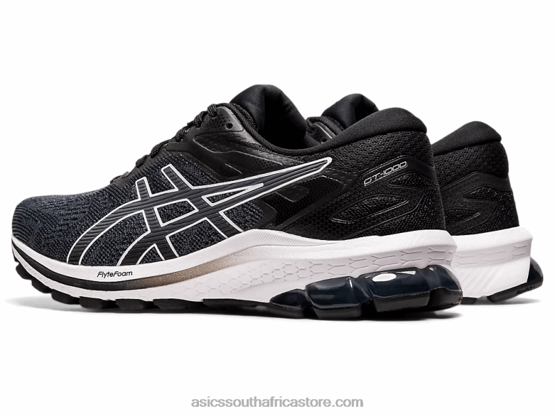 Women Asics Gt-1000 10 Wide LH4X03995 Black/White