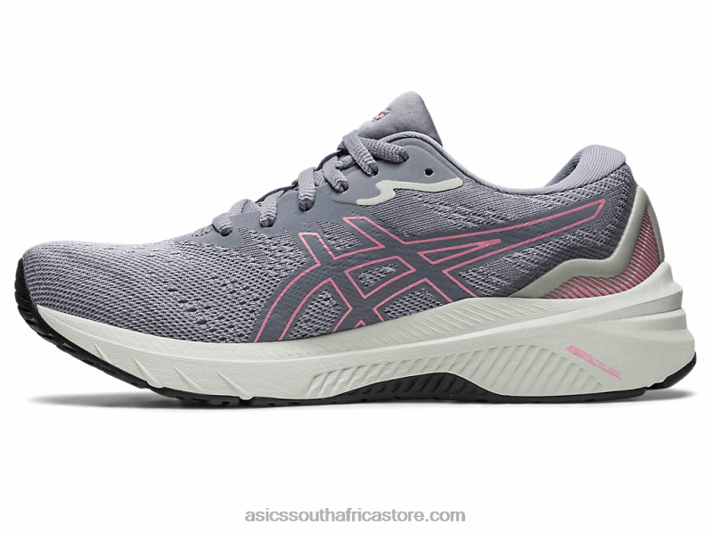 Women Asics Gt-1000 11 LH4X02276 Piedmont Grey/Pure Silver