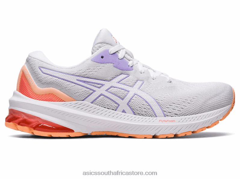 Women Asics Gt-1000 11 LH4X02429 White/Digital Violet