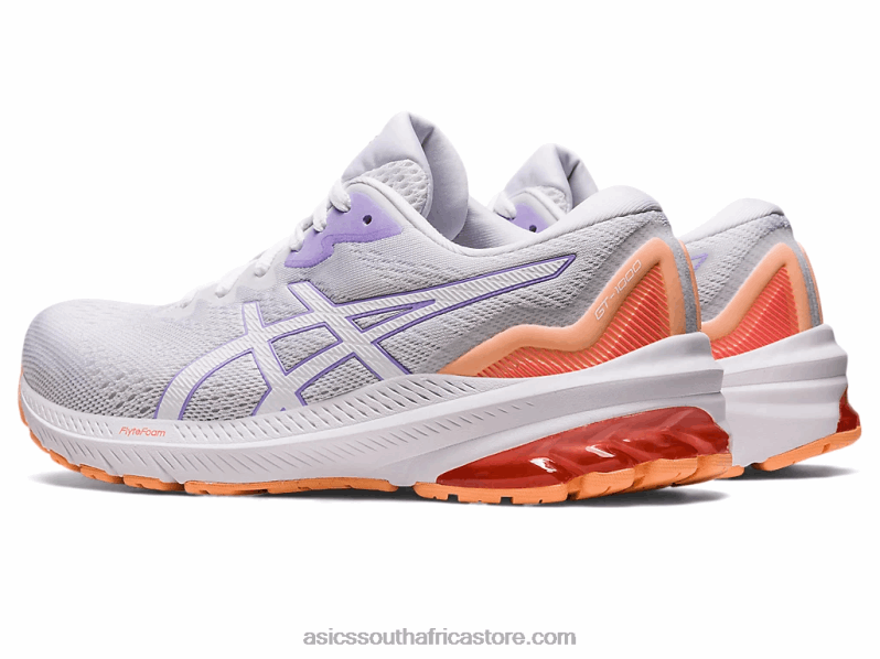 Women Asics Gt-1000 11 LH4X02429 White/Digital Violet