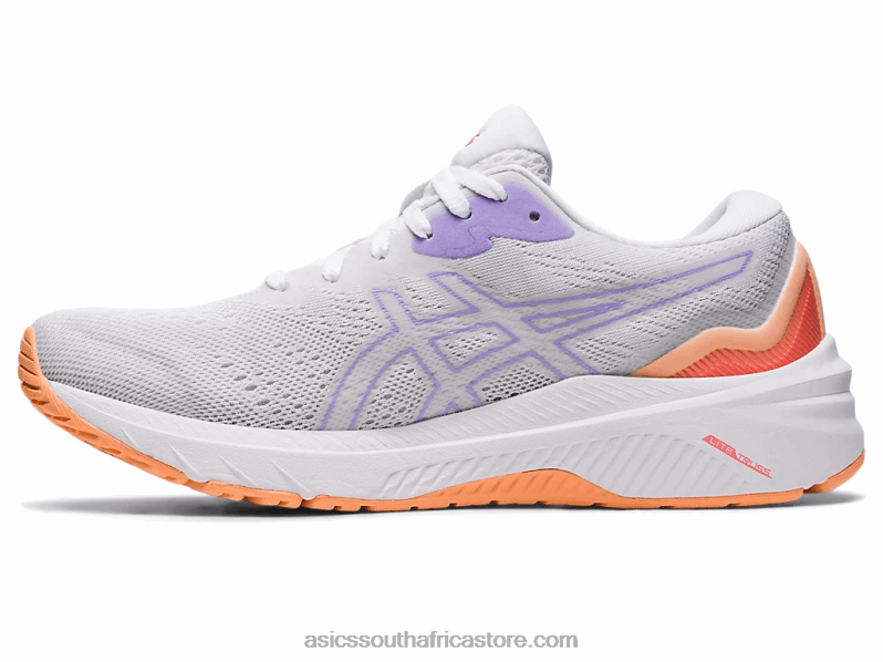 Women Asics Gt-1000 11 LH4X02429 White/Digital Violet