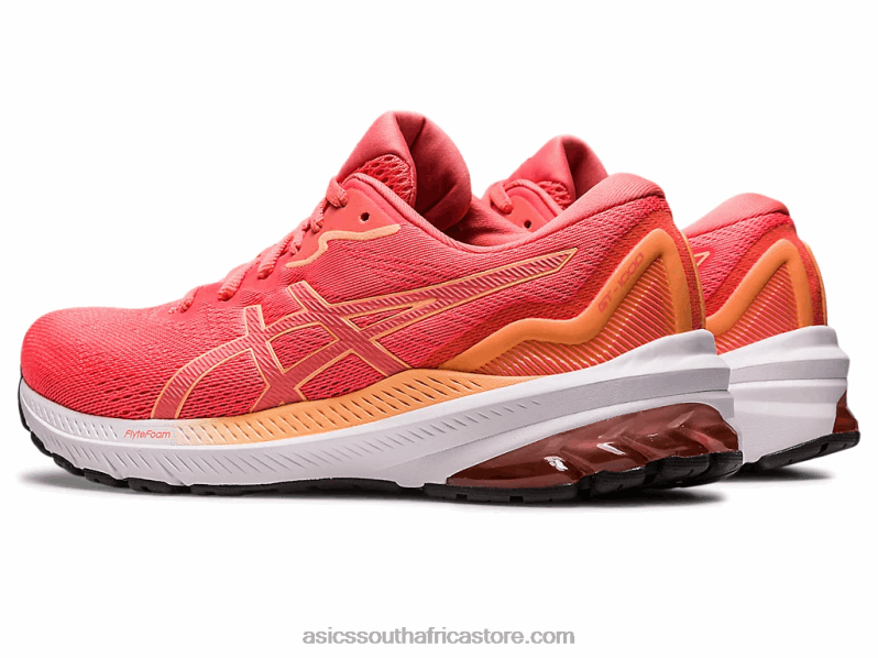 Women Asics Gt-1000 11 LH4X02449 Blazing Coral/Papaya