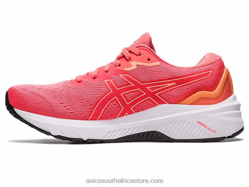 Women Asics Gt-1000 11 LH4X02449 Blazing Coral/Papaya