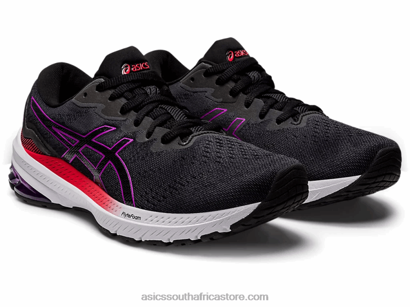 Women Asics Gt-1000 11 LH4X02990 Black/Orchid