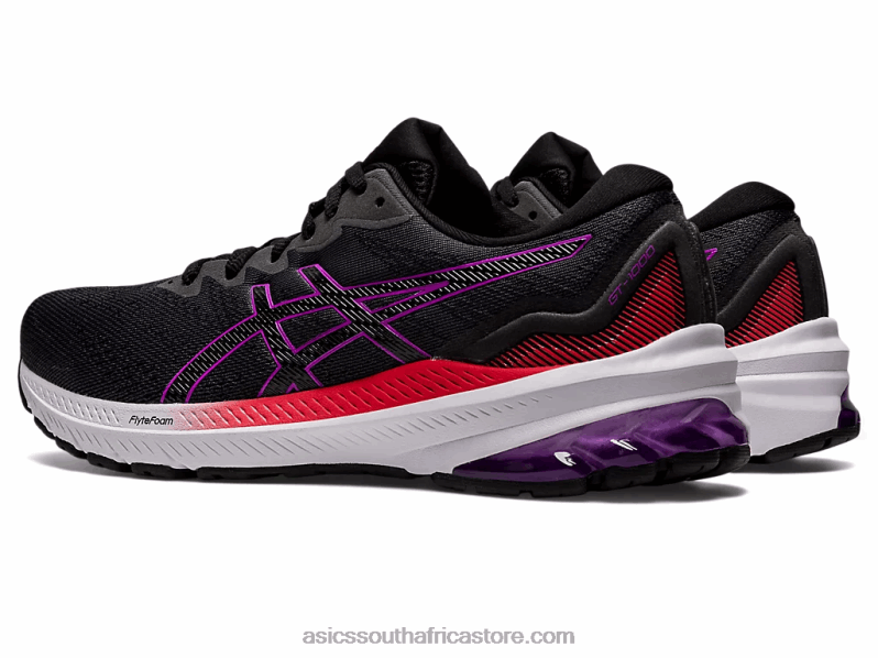 Women Asics Gt-1000 11 LH4X02990 Black/Orchid