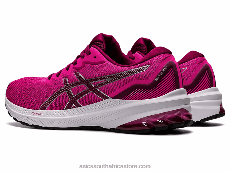 Women Asics Gt-1000 11 LH4X03211 Dried Berry/Pink Glo