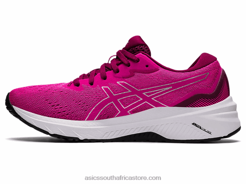 Women Asics Gt-1000 11 LH4X03211 Dried Berry/Pink Glo
