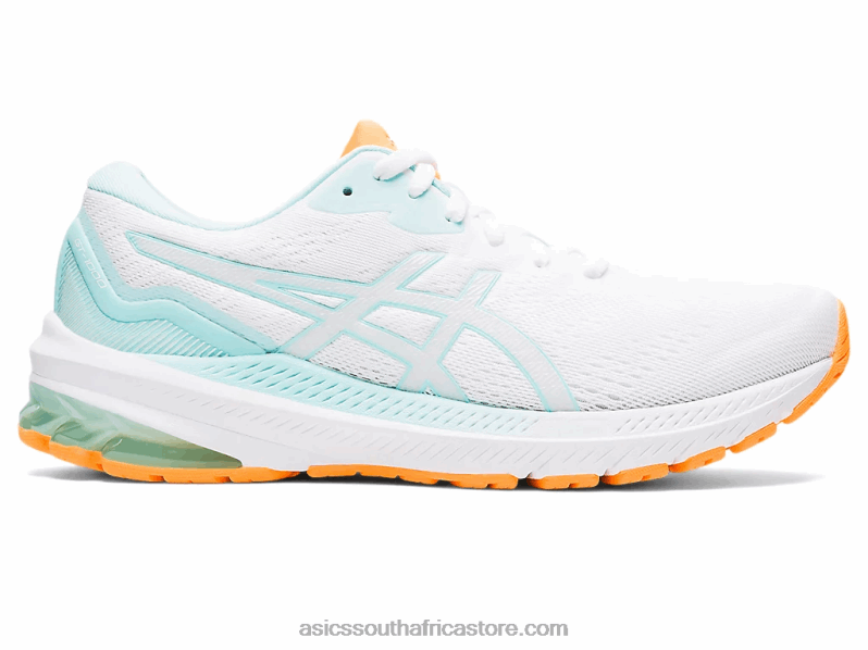 Women Asics Gt-1000 11 LH4X03221 White/Clear Blue