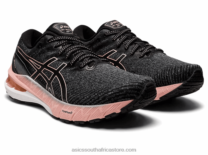 Women Asics Gt-2000 10 LH4X02678 Metropolis/Frosted Rose