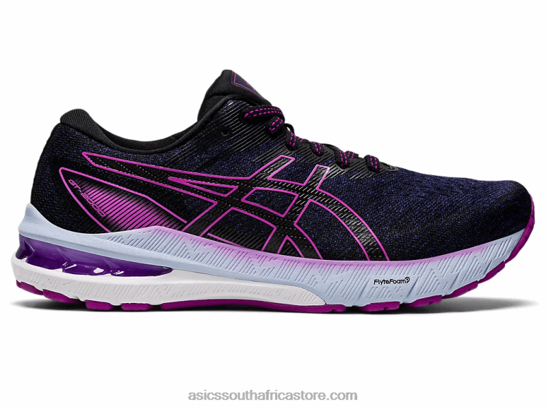 Women Asics Gt-2000 10 LH4X02679 Dive Blue/Orchid
