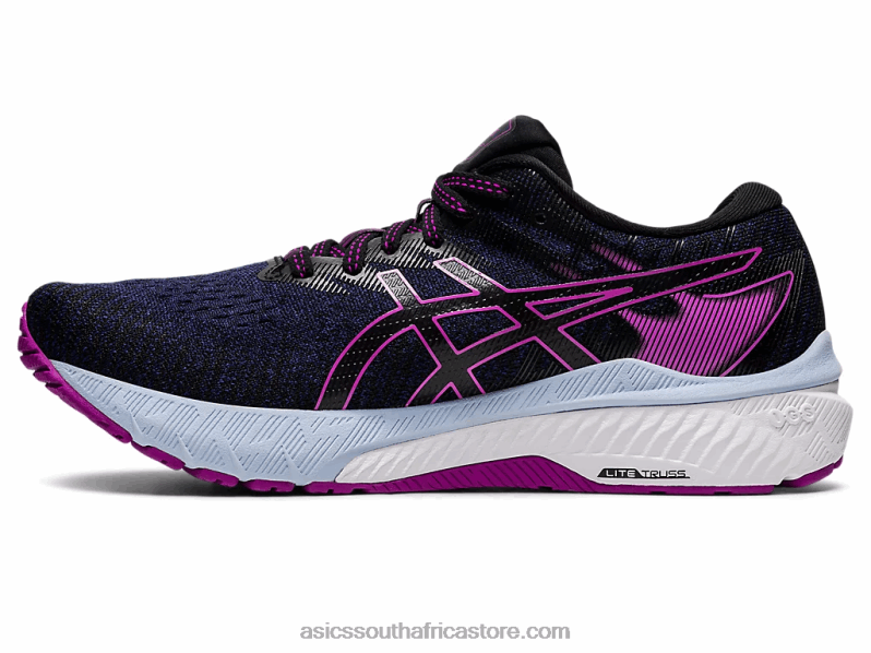 Women Asics Gt-2000 10 LH4X02679 Dive Blue/Orchid
