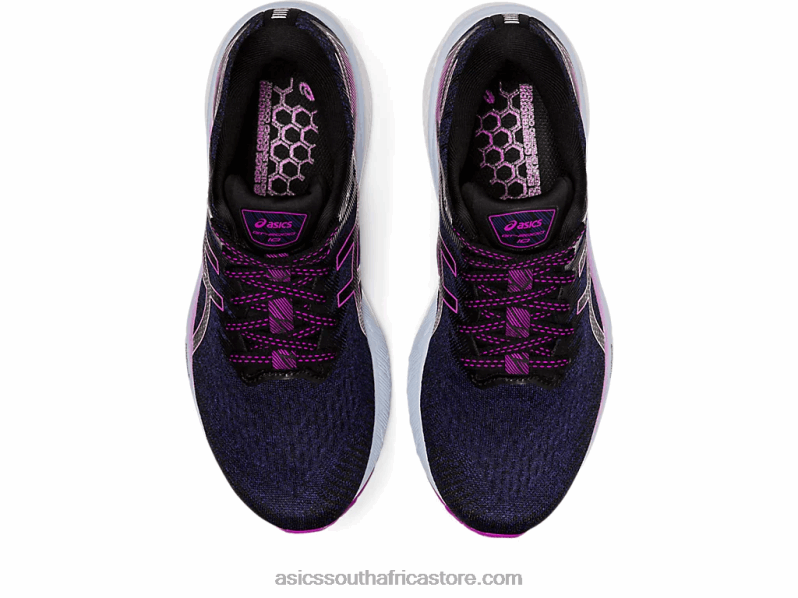 Women Asics Gt-2000 10 LH4X02679 Dive Blue/Orchid