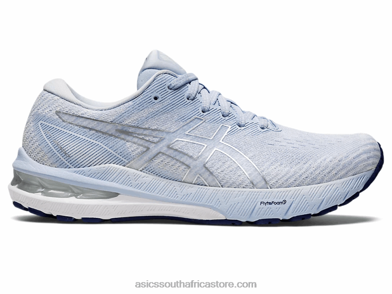 Women Asics Gt-2000 10 LH4X02853 Soft Sky/Pure Silver