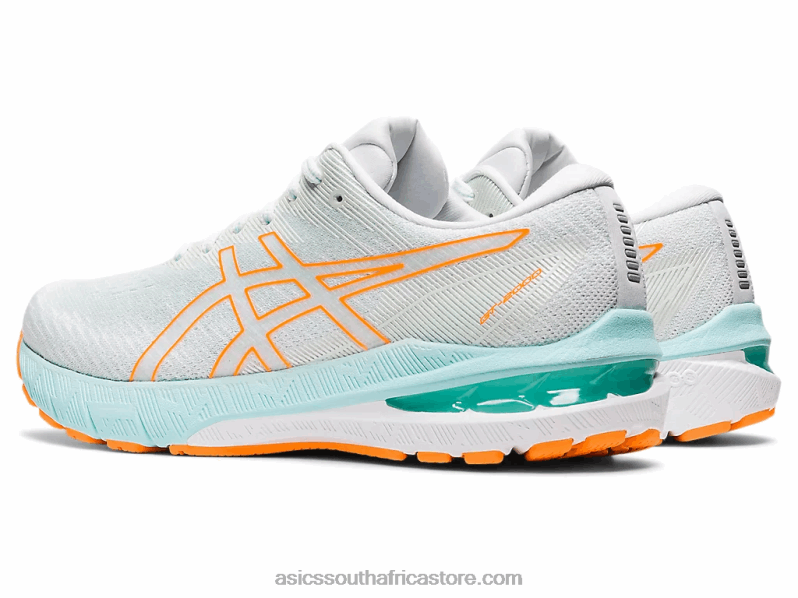 Women Asics Gt-2000 10 LH4X03236 Soothing Sea/Orange Pop