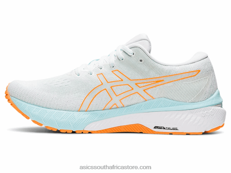 Women Asics Gt-2000 10 LH4X03236 Soothing Sea/Orange Pop