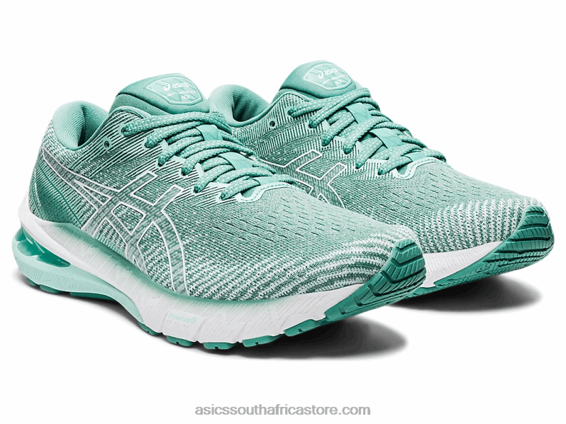 Women Asics Gt-2000 10 LH4X03427 Sage/White