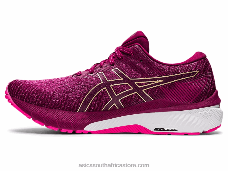 Women Asics Gt-2000 10 LH4X03442 Pink Glo/Champagne
