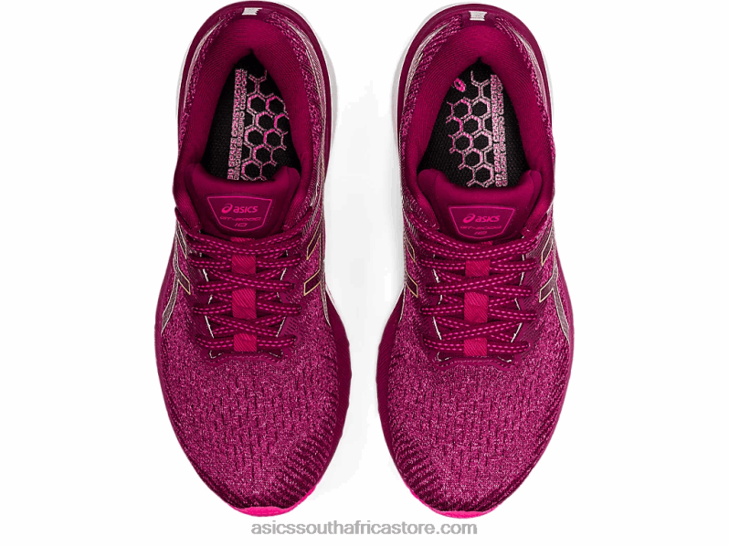 Women Asics Gt-2000 10 LH4X03442 Pink Glo/Champagne