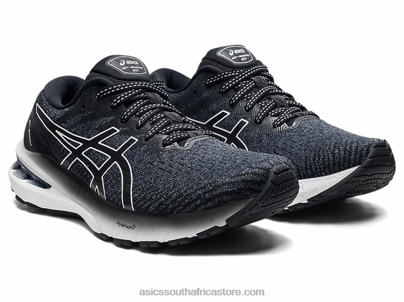 Women Asics Gt-2000 10 LH4X03683 Black/White
